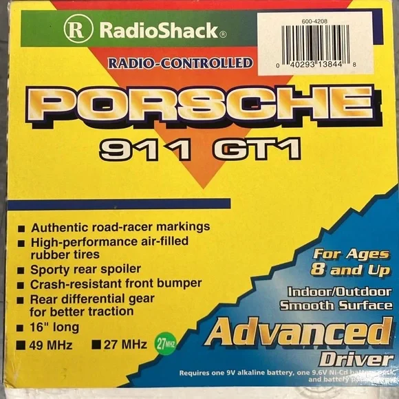 RadioShack Porsche 911 GT1 RC Car